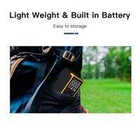 Compresseur d'air numérique électrique sans fil rechargeable, mini pompe à gonfler les pneus portable, longue autonomie pour pneus de voiture et de vélo