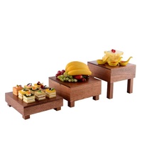 Ensemble complet de présentoirs de buffet, présentoir de nourriture de buffet