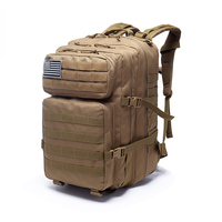 Sac à dos 45l pour hommes, sacs à dos de gymnastique 900D Oxford pour randonnée en plein air, Trekking, chasse, survie, tactique