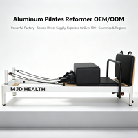 Máquina de Pilates Reformer Profesional de Aluminio de Alta Resistencia, Certificación CE, Equipo de Fitness para Estudio, Precio de Fábrica