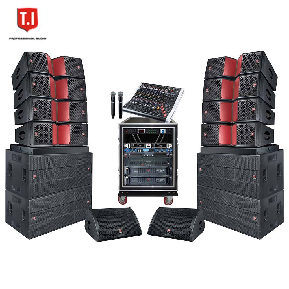 Plazma Line Array Dj Bass Sound Price Pro Audio Dual 12 Inch
