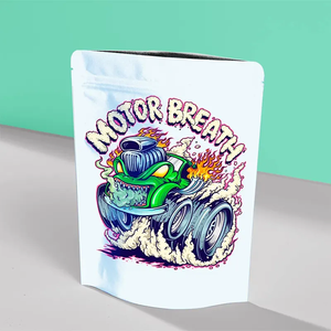 Imprimé personnalisé Unique Spécial Découpé Forme Irrégulière Comestible Cali Packs 8e Bouchon Anti-Odeur 3.5 Die Cut Mylar Sacs avec Boîtes - Product Image 4