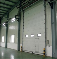 Kit Comercial Completo con Rieles y Resortes de Torsión para Puertas Seccionales Industriales con Ventanas