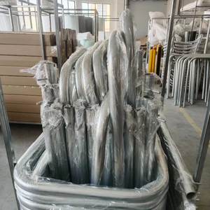 Grand <span class=keywords><strong>support</strong></span> de rangement pour vélos en U inversé standard 1-7/8 "OD <span class=keywords><strong>Support</strong></span> de stationnement en acier inoxydable de 2 capacités dans le <span class=keywords><strong>support</strong></span> de vélo fixe <span class=keywords><strong>au</strong></span> <span class=keywords><strong>sol</strong></span> - Product Image 6