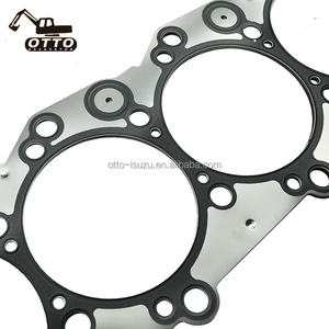 Прокладка головки блока цилиндров 8-97349491-0, оригинальные запчасти NPR 4HG1 897349-4910 8973494910 для запчастей экскаватора - Product Image 5