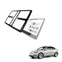 Protection d'écran en verre trempé pour Model Y, protection d'écran tactile, accessoires intérieurs de voiture