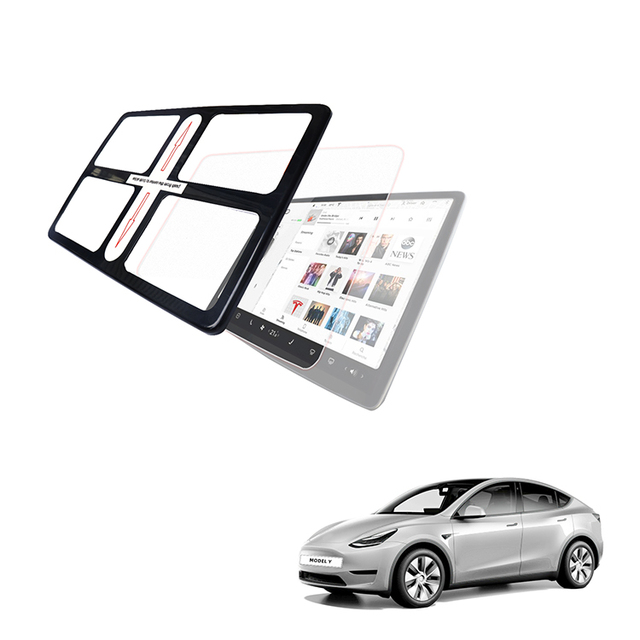 For Navigation Glass Protector for Model Y Tempered Glass Touch Screen Protector Car Interior Accessories