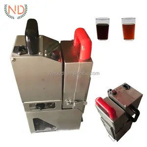 Портативная машина для фильтрации пищевого масла для ресторана, очиститель масла, фильтрующая машина для переработки