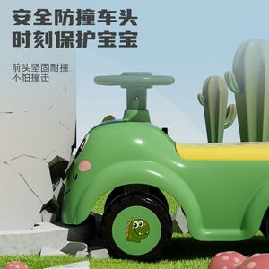 Patinete de equilibrio para niños, andador para bebés, triciclo infantil, carrito deslizante, dispositivo antideslizante, bebé, niño pequeño, patinete de cuatro ruedas para bebés - Product Image 2