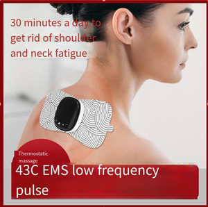 Masajeador eléctrico de cuello y espalda de fábrica, equipo de cuello de viaje 3D inalámbrico, masajeador de hombro, masajeador eléctrico portátil EMS - Product Image 6