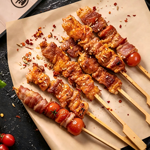 Papier sulfurisé pour barbecue, feuille de cuisson en silicone de qualité alimentaire, résistant à la graisse, largement utilisé pour la cuisson, la rôtissure, la grillade, la congélation et l'emballage alimentaire - Product Image 6