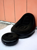 Canapé gonflable, chaise longue gonflable portable, canapé gonflable pliable, canapé-lit pour le camping en plein air, pour la maison, les voyages, la plage