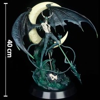 Figura en Caja de la Serie Death God GK Extra-Large Black Pearl Urciola Sifia Little Uchiwa con Luz