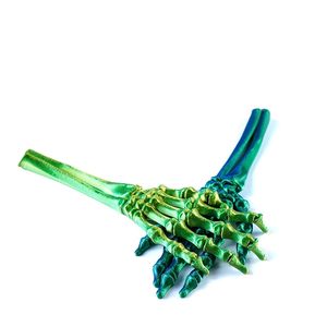 Mano de Esqueleto Impresa en 3D con Articulaciones Móviles, Garra Flexible, Modelo de Palma de Esqueleto Humano para Halloween - Product Image 3