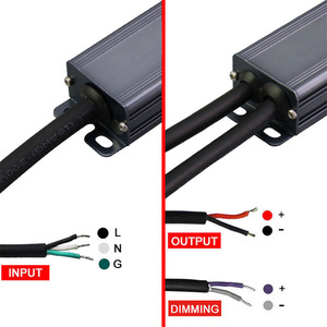 Yüksek frekanslı transformatör titreşimsiz karartma tek çıkış <span class=keywords><strong>AC</strong></span> 110V 220V DC 24V96w led sürücü - Product Image 4