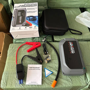 <span class=keywords><strong>D</strong></span>émarreur de voiture intelligent 10 000 mAh avec <span class=keywords><strong>lampe</strong></span> LED et gonfleur de pneus, booster <span class=keywords><strong>d</strong></span>'urgence pour véhicules essence 4,0 L et diesel 2,8 L - Product Image 2