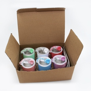 <span class=keywords><strong>Portachiavi</strong></span> con Mini Tumbler <span class=keywords><strong>in</strong></span> Acciaio Inox <span class=keywords><strong>da</strong></span> 3oz a Doppia <span class=keywords><strong>Parete</strong></span> con Isolamento Sottovuoto, Personalizzabile con Sublimazione, con Coperchi e Cannucce <span class=keywords><strong>in</strong></span> <span class=keywords><strong>Metallo</strong></span> - Product Image 6