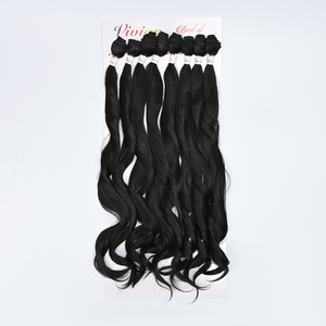 <span class=keywords><strong>Cheveux</strong></span> synthétiques ondulés de qualité supérieure, longs et lâches, 24 pouces, à coudre, trame de <span class=keywords><strong>cheveux</strong></span>, paquet d'extensions de <span class=keywords><strong>cheveux</strong></span>, lot en stock - Product Image 4