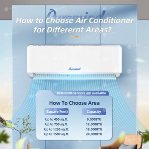 Condizionatore d'<span class=keywords><strong>Aria</strong></span> Inverter Puremind 9000Btu R32, Climatizzatore Split per Casa e Hotel, con Wifi, Solo Raffreddamento - Product Image 6