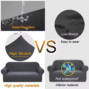 YY Modern Living Room Ready Made Spandex Universal 2 3 4 Seats Stretch <strong>Sofa</strong> <strong>Cover</strong> Elastic 3 Pieces Set <strong>Sofa</strong> <strong>Cover</strong> <strong>Sofa</strong> <strong>Cover</strong> - Product Image 3