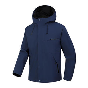 Giacca a Vento Outdoor Colorata all'Ingrosso, Cappotto Leggero <span class=keywords><strong>da</strong></span> <span class=keywords><strong>Uomo</strong></span> per Arrampicata in Montagna, Traspirante con Zip - Product Image 5