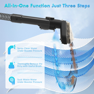 Minfu Spray Suction <b>Small</b> Multifunction Wet and Dry Cleaning Handheld Portable Sofa Car Carpet Cleaner Machine - Product Image 4