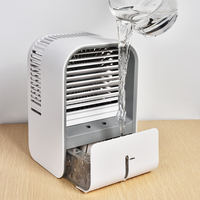 Vaporisateur rechargeable personnalisé Mini humidificateur électrique portable Alimentation USB Brume d'eau Ventilateur d'été Brume de refroidissement Batterie 4000mAh