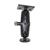 1.5 "/38mm/C Tailles Ball Marine GPS Tablet Ball Mount W/ 75*75 Vesa Plate pour charger 2KG Max.