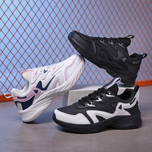 New style women's <b>mesh</b> outdoor running shoes, casual and lightweight, durable, anti-slip, thick sole, fashionable walking shoes - Product Image 6