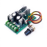 Contrôleur de vitesse de moteur à courant continu 12V/24V/36V/48V, module d'entraînement PWM haute puissance, régulateur de courant 20A