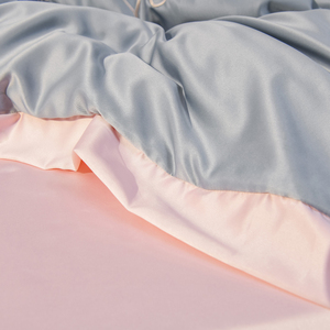 Rifornimento Diretto della fabbrica del Commercio All'ingrosso Lavato lenzuola di Seta Set di Biancheria Da Letto Copripiumino Set - Product Image 2