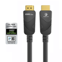 Câble personnalisé tressé plaqué or HD de 0,5 m à 5 m pour lecteur DVD et moniteur, 8K 2.1 48 Gbps 60 Hz 4K 120 Hz