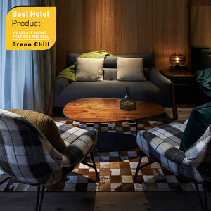 Chevet d'hôtel design moderne avec ports de charge sans fil, tiroir de rangement, finition bois élégante, commodité au chevet du lit - Product Image 1