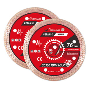 <span class=keywords><strong>Disco</strong></span> de Corte Rápido Multiusos Turbo de 4 Pulgadas OEM Nuevo, Hoja de Sierra Circular de Diamante Reforzada <span class=keywords><strong>para</strong></span> <span class=keywords><strong>Cortar</strong></span> Azulejos y Cerámica - Product Image 4