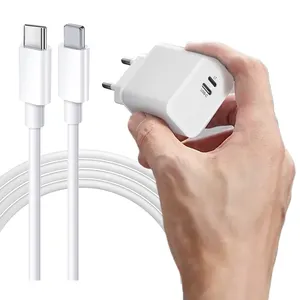 Anytrox For iPhone iPad Fast Wall Charger Adapter USB C PD Power Adapter PD Cable PD20W Fast PD Charger