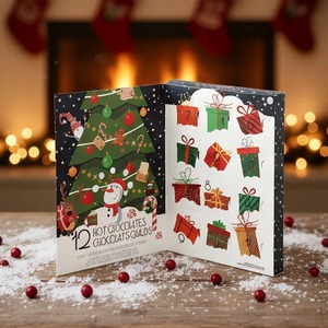 Holiday style printing wholesale prices come to <b>calendar</b> paper gift box packaging, customizable according to demand - Product Image 6