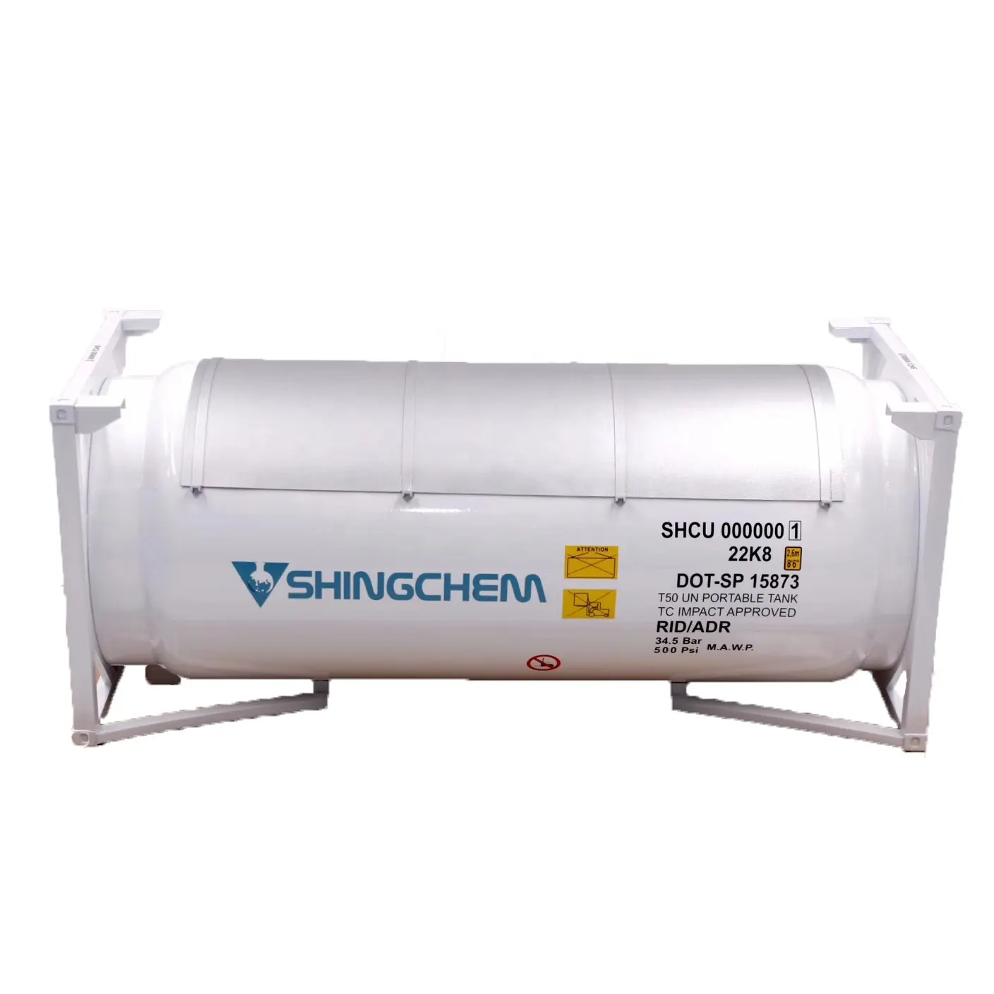 Gas refrigerante SHINGCHEM R290 con embalaje de tanque de alta pureza