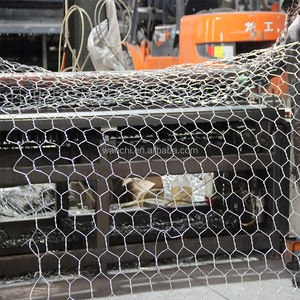 Gegalvaniseerd gaas 10x12cm steenkooi net / Gabion keermuur voor constructie, gebruikt voor waterwerking - Product Image 4