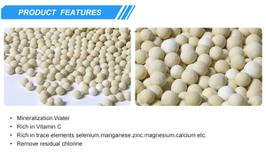<span class=keywords><strong>AQUACLEAN</strong></span> — fabrication de haute qualité, boule en céramique, matériel de purificateur d'eau, vitamine C - Product Image 6