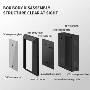<span class=keywords><strong>Box</strong></span> di Protezione Antifurto per Caricabatterie EV da Esterno per <span class=keywords><strong>Tesla</strong></span> - Product Image 3