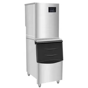 Neues Produkt Full 500Kg Ice Maker Machine Kommerzieller Würfel für Sa.