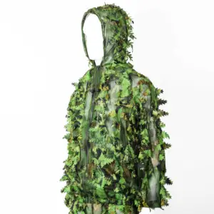 Leaf Jungle Camouflage Clothing Sniper Camo Camouflage Clothing Ghillie Suit Green Leaf Suit