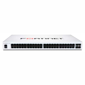 Commutateur POE Full Port Fortinet <span class=keywords><strong>FS</strong></span>-<span class=keywords><strong>148F</strong></span>-FPOE, 48 Puertos + 4x10G SFP - Product Image 2