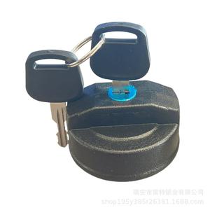 Bouchon de réservoir de carburant avec clé Hfj1104016ca pour Hafei Minyi Zhongyi Volkswagen Jetta, plastique noir - Product Image 5