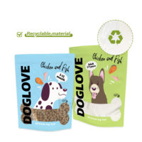 Sac de rangement pour aliments et friandises pour animaux de compagnie, facile à transporter, bonne étanchéité, imperméable, anti-humidité, anti-fuite