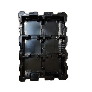 ถาดพลาสติกป้องกันไฟฟ้าสถิตย์ ESD แบบกำหนดโลโก้และขนาดได้ วัสดุ PET/PP/PVC/PS สำหรับชิ้นส่วนอิเล็กทรอนิกส์ - Product Image 6