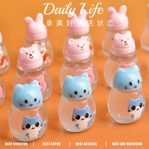 Adorno de Resina en Miniatura con Forma de Tetera de Dibujos Animados para Manualidades, Accesorios de Resina para Mini Tazas, Juguetes para Casa de Muñecas, Adornos de Mesa - Product Image 5