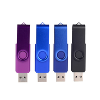 Clé USB rotative OTG Type-C, lecteur flash USB 128 Go 64 Go 32 Go 16 Go 8 Go 4 Go, clé USB 3.0 2.0 pour appareil Type-C