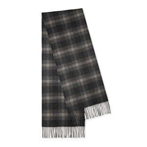 Bufanda a cuadros de tatán de Cachemira pura <span class=keywords><strong>C</strong></span>, sensación de mano suave, certificación de lujo personalizada OEM - Product Image 3