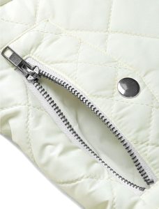 女性用ベスト ジップアップ 軽量ベスト 女性用ベストジャケット レディース ノースリーブ 暖かく上品なコットンジャケット - Product Image 3